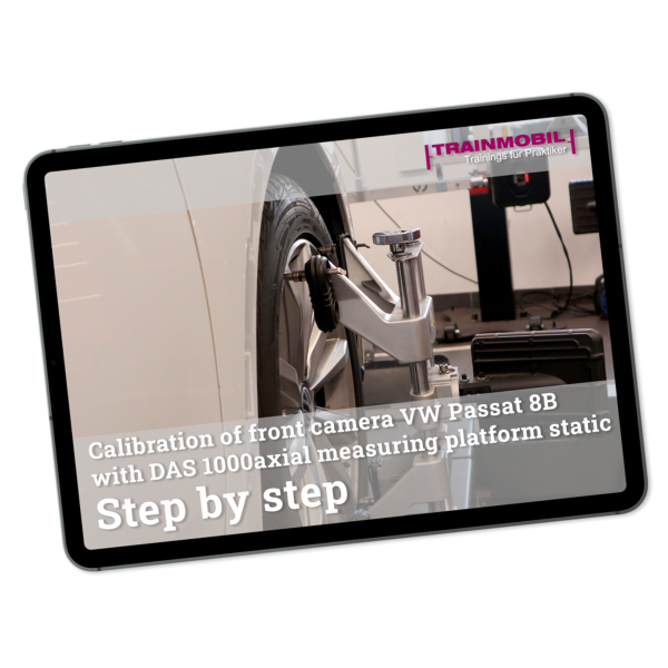 Calibration of front camera VW Passat 8B