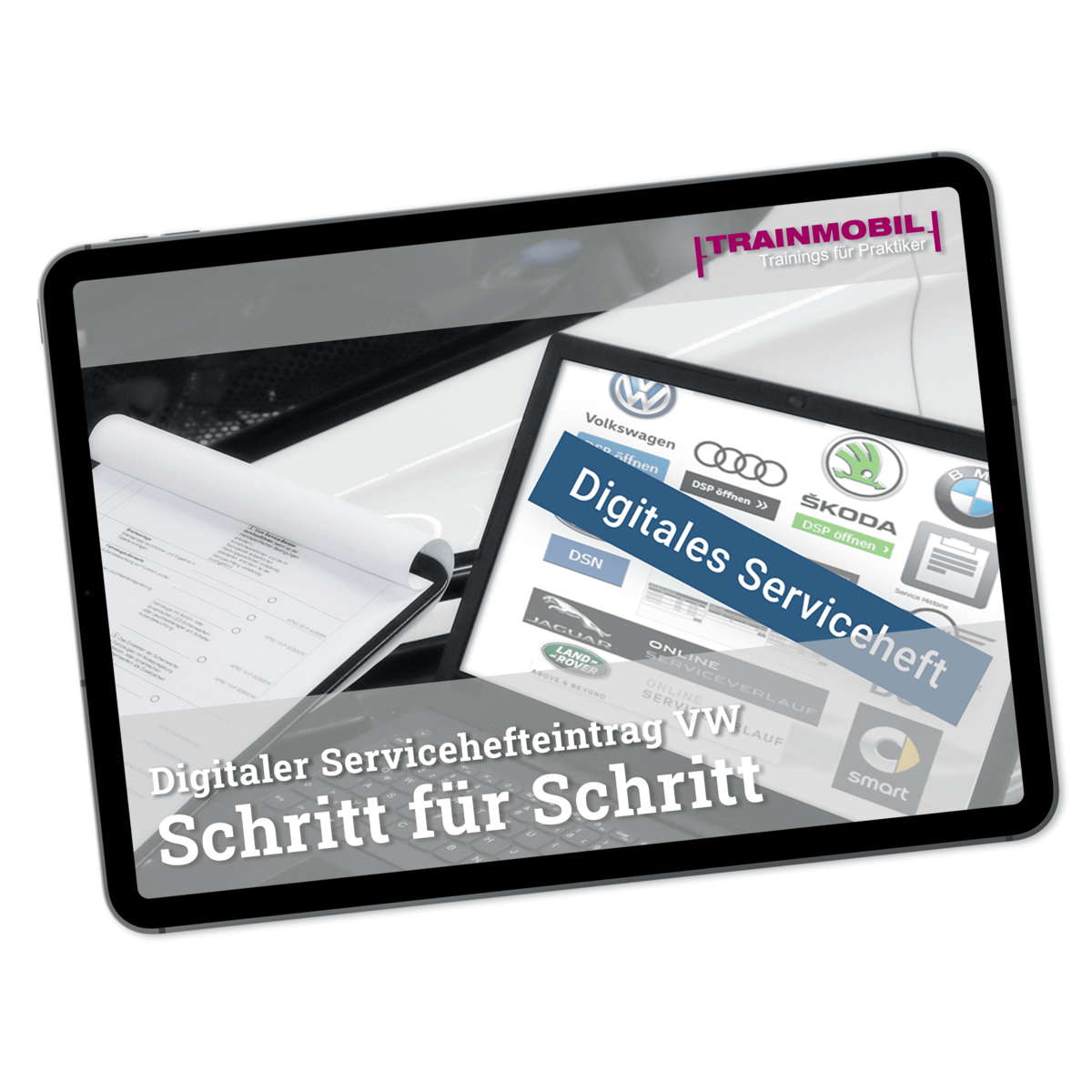 Anleitung Digitaler Servicehefteintrag VW Reparatur Online Digitales Serviceheft Reparatur